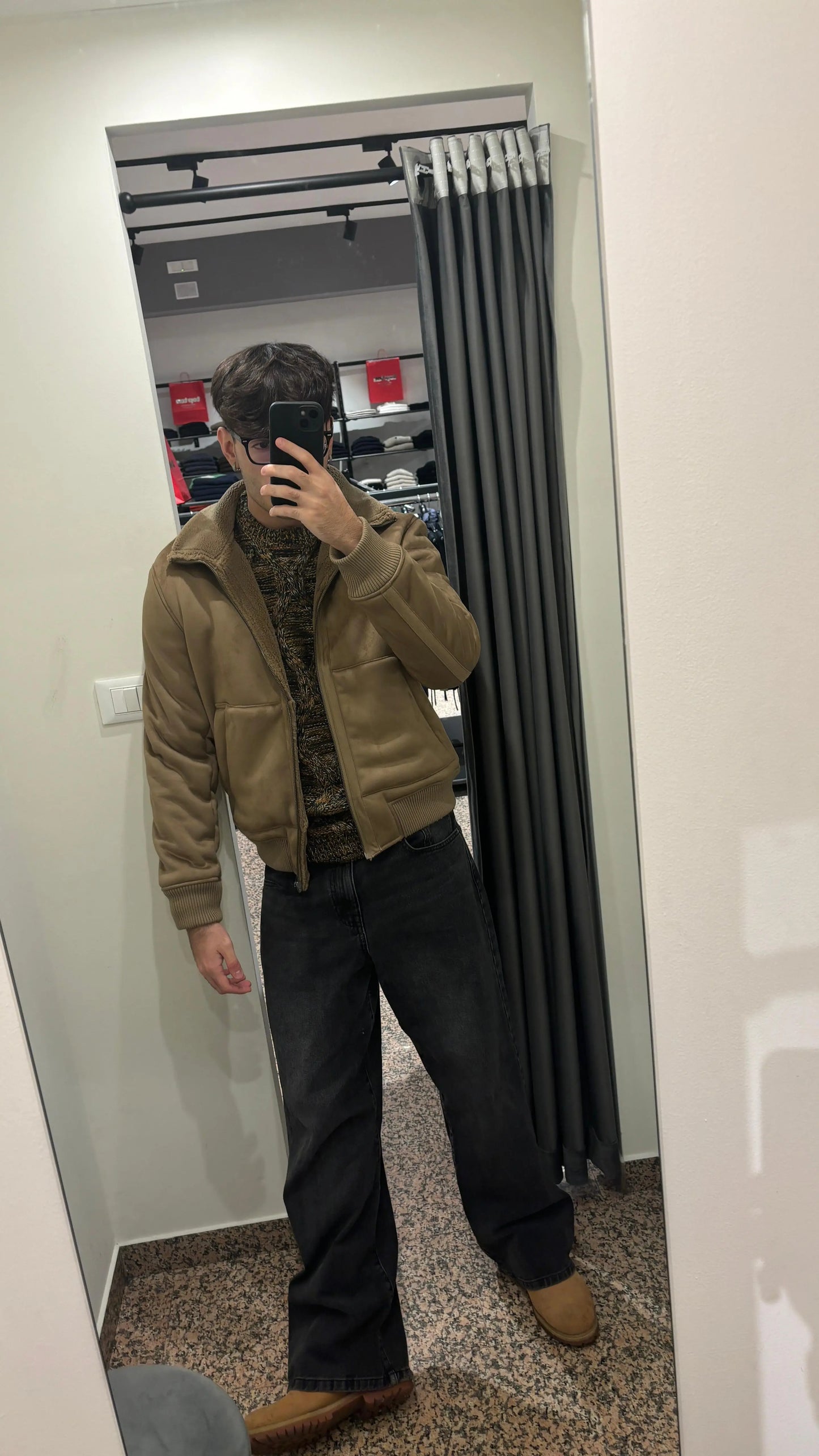 Giubbotto Montone Cammello Regular Fit - 4 The Streetwear