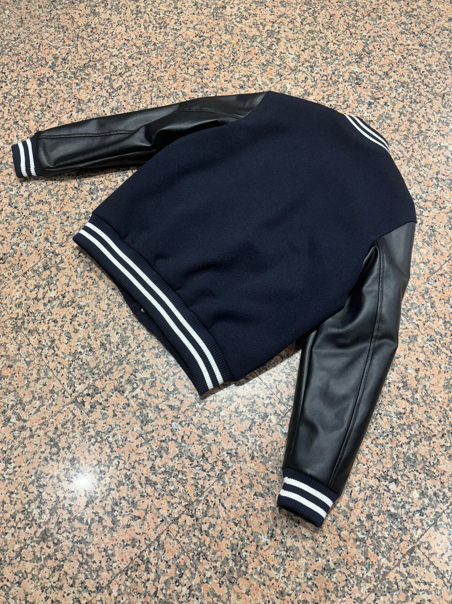 Varsity Jacket Fifty Four Blu - 4 The Streetwear
