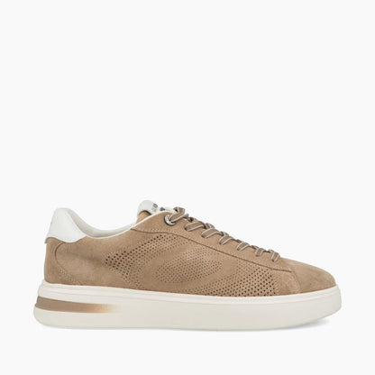 Aeris Punched Suede Beige - Top Ten Abbigliamento Monopoli